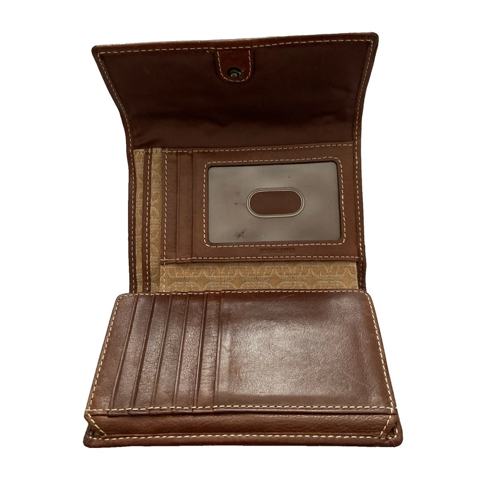 Cartera vintage Fossil triple pliegue Foto 3 de 4