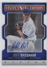2014 Panini Elite Extra Edition 35/50 Jeff Brigham #47 Auto ni4