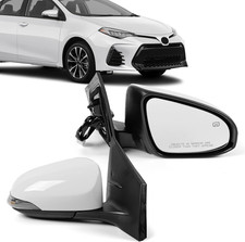Passenger Right 7-Pins Side Mirror Assembly Replace for Toyota Corolla 2014-2019