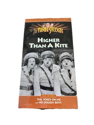 The Three Stooges Higher Than A Kite VHS Vintage Classic New Sealed 1993