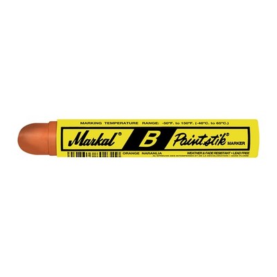 80224 B Paintstik Solid Paint Ambient Surface Marker Orange pack Of 12 11/16