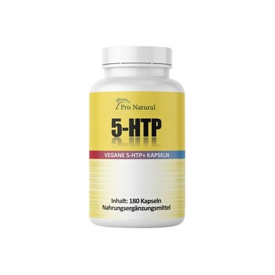 5-HTP 100mg 180 Kapseln 100% Griffonia Samen Schlafqualität Serotonin Booster