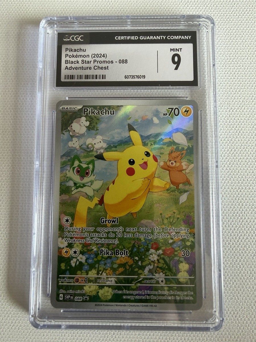 Pikachu 088 Sv: Scarlet & Violet Promo Cards Holo
