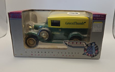 Vintage Ford Model A True Value Green Thumb Liberty Classics Diecast Coin Bank
