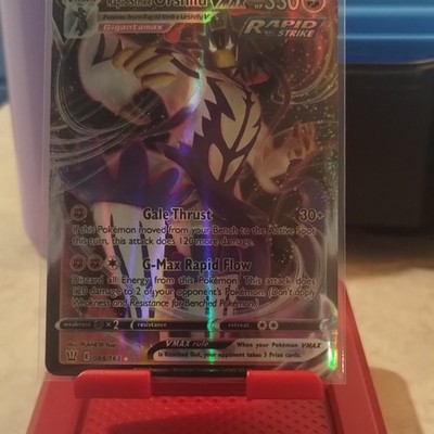 Pokémon Rapid Strike Urshifu VMAX Ultra Rare Full Art Holo Battle Styles 088/163