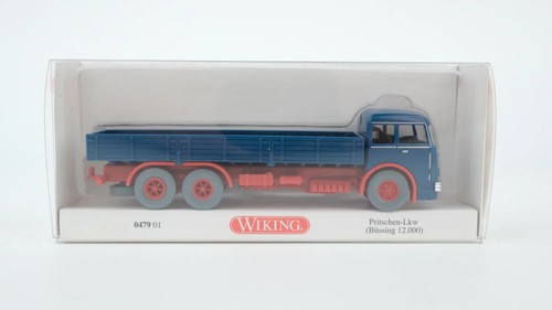 Camión de plataforma Wiking H0 047901 Büssing 12.000 | Condition: Gebraucht