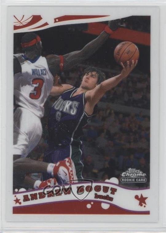 2005-06 Topps Chrome Andrew Bogut #210 0dm1