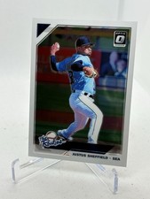 2019 Optic - The Rookies Justus Sheffield Mariners Baseball