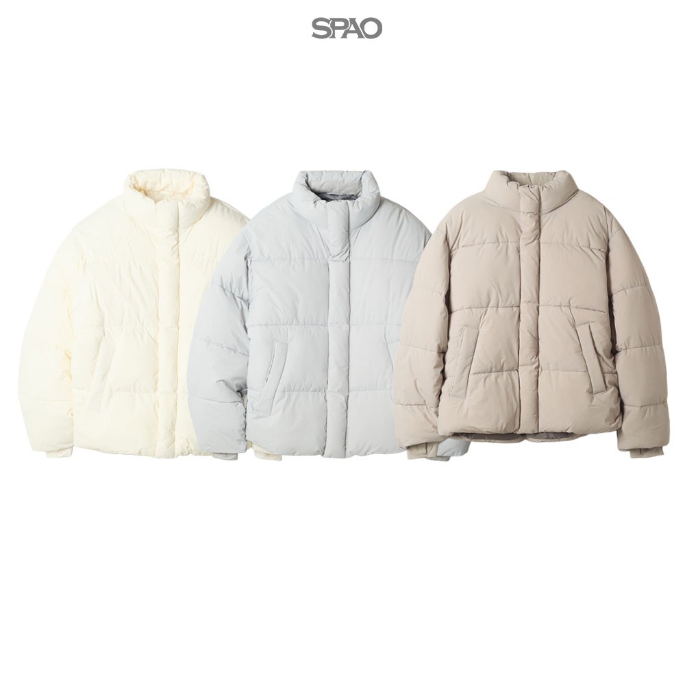 Spao Basic Puffer Jacket Men’s Outerwear SPJPF4TC… - image 5