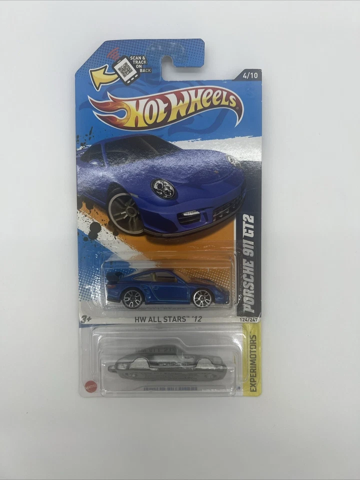 Hot Wheels Porsche 911 GT2 2012 All Stars Azul + Llavero Porsche 911 Carrera 🔥 Foto 3 de 3