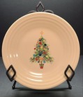 Homer Laughlin Fiesta Christmas Tree 9" Single Tree Luncheon Plate