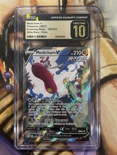 Medicham V 186/203 Pokemon Evolving Skies Alt Full Art Holo - CGC 10 Pristine 🔥 on eBay