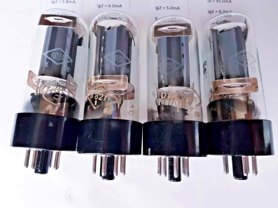 Quadruple Tétrode Appairée – Base Céramique – Type 807 ATS25 VT100 VT60 QE06/50 4Y25