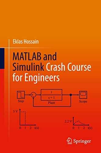 MATLAB and Simulink Crash Course for - Hardcover, by Hossain Eklas - Acceptable - Picture 1 of 2