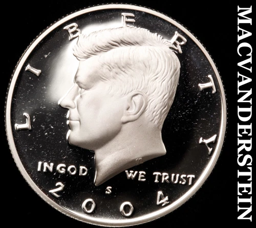 2004-S Kennedy Half Dollar- Silver Choice Gem Proof Luster #i3771