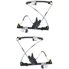 Power Window Regulator Set For 1995-02 Volkswagen Cabrio Front Left And Right
