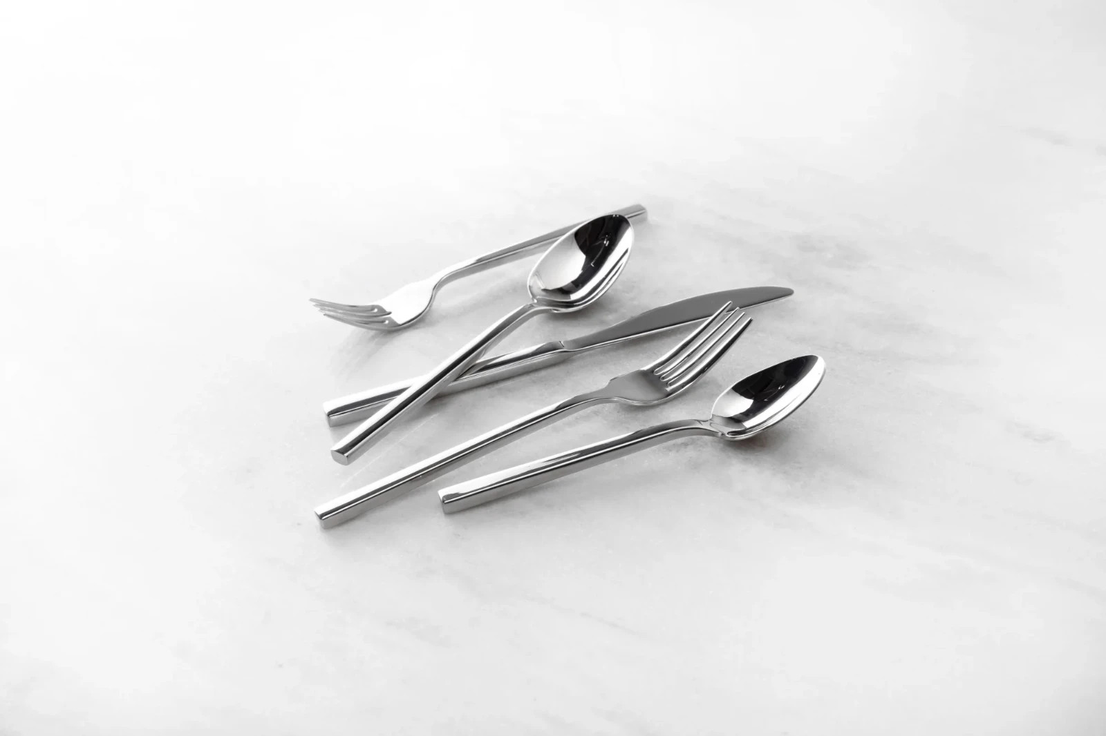 Fortessa Arezzo 60pc Flatware Set 18/10 Stainless Steel (Service for 12)