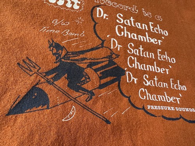 #ad Pressure Sounds ‘Dr Satan Echo Chamber’ T Shirt Size M King Tubby Rupie Edwards GBP 18.00
