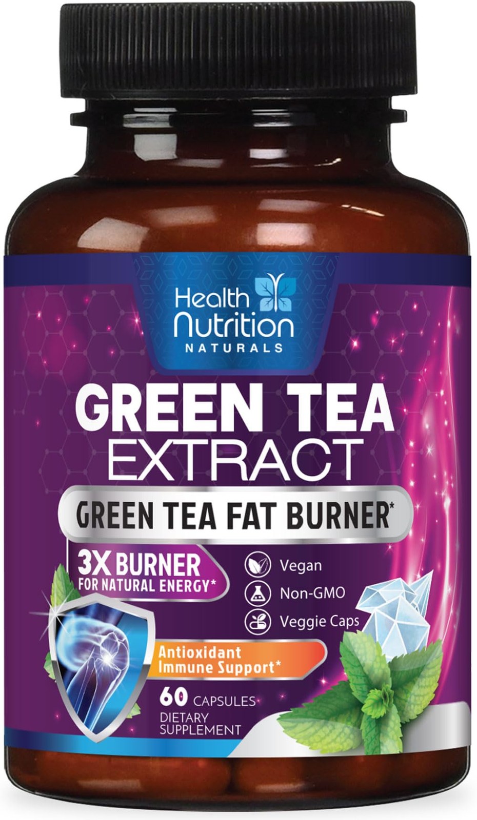 Extract Pills - 98% Standardized Egcg 1300mg 3x Strength For