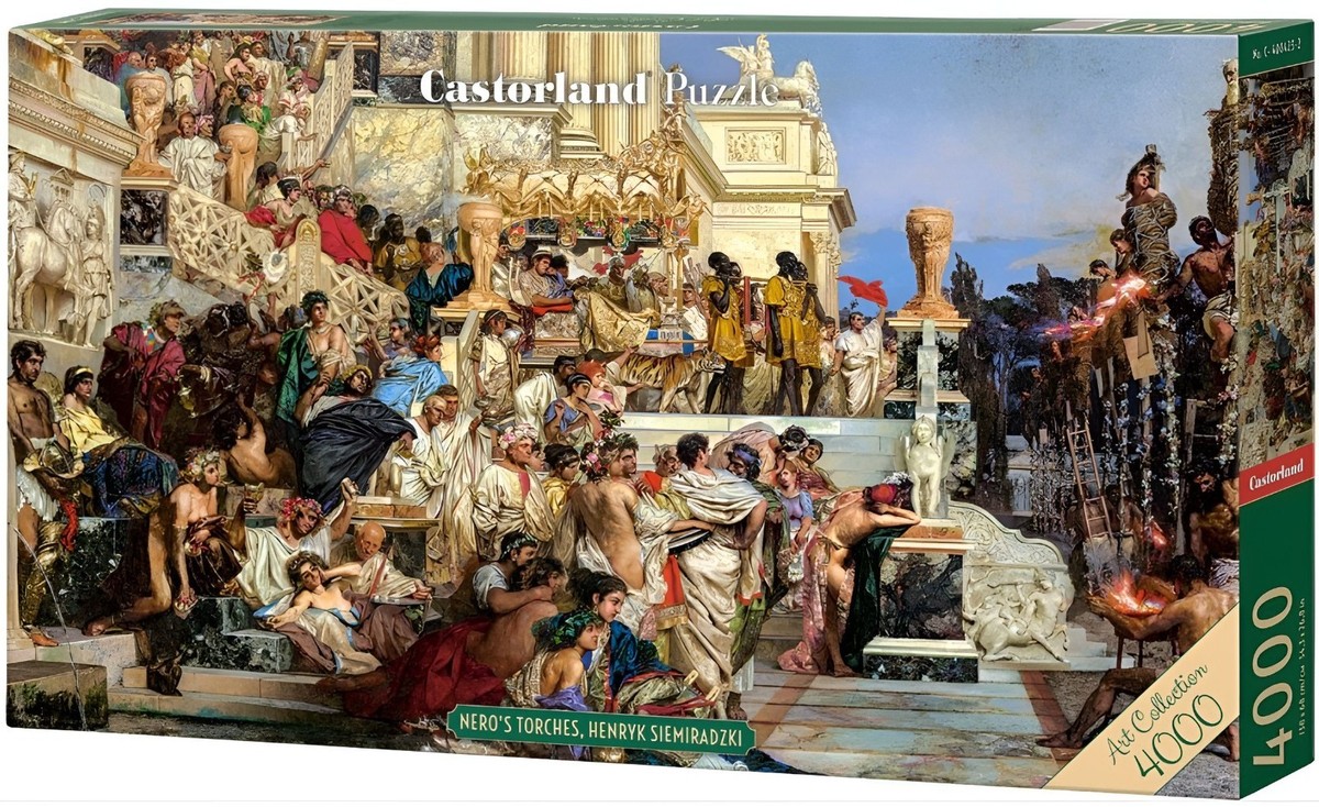 NEW CASTORLAND Jigsaw Puzzle 4000 Pieces Nero's Torches | eBay