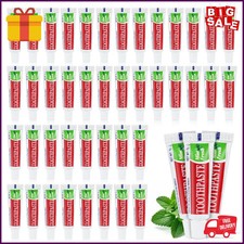 100 Tubes Travel Size Toothpaste in Bulk, Disposable 1 Fl Oz Pack of 100 