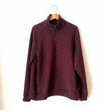 Luluemon Smooth Spacer Quarter Zip Pullover Goodnight Plum Men's Size Large