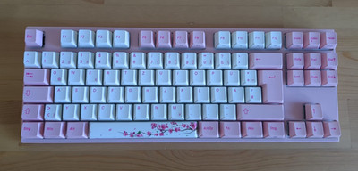 Varmilo VA88M Sakura, Cherry MX Silent Red, ISO DE, mechanische Tastatur