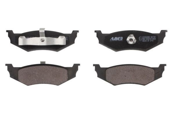 ABE Bremsbelagsatz, Scheibenbremse C2Y000ABE FüR Chrysler Dodge Plymouth-image