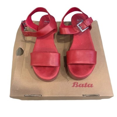 Damen Keilabsatz Bata Leder
