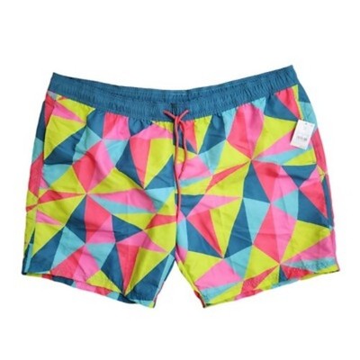 Men's Mad Engine Swim Trunks Size XXL Multi Color NWT