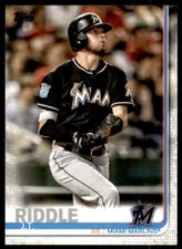 2019 Topps #607 J.T. Riddle