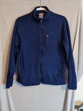 Women's M Avalanche Blue Full Zip Polyester Jacket