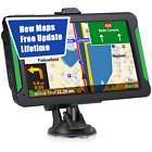 7" Inch Car & Truck Gps Navigation Navigator Sat Navi 8Gb 256Mb Canada Mexico Us