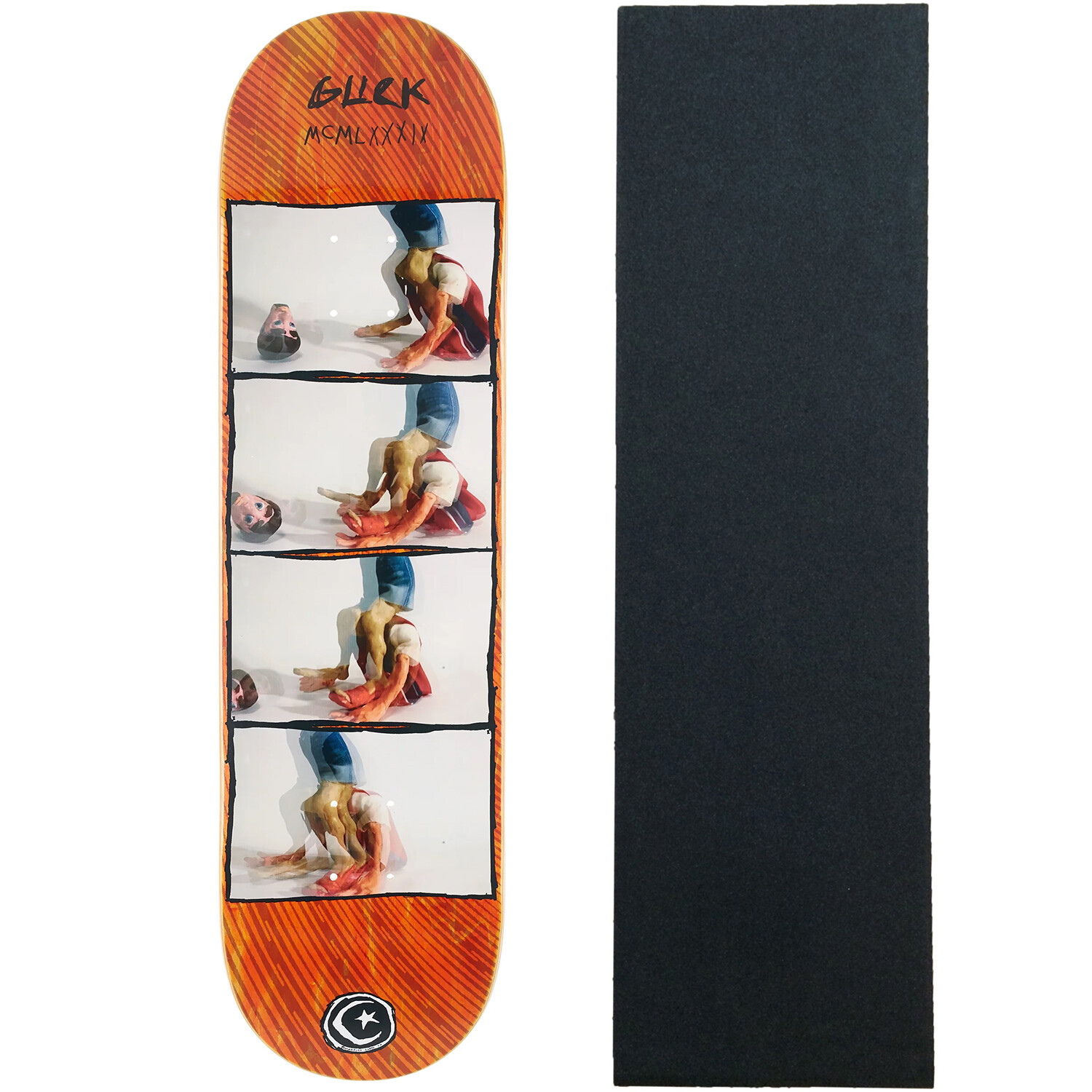 Foundation Skateboard Deck Corey Glick Head Roll 8.25