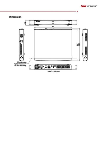 Grabadora de video en red Hikvision DS-7616NXI-I2/16P/S(E) 16 canales 16 POE 4K NVR - Imagen 12 de 13