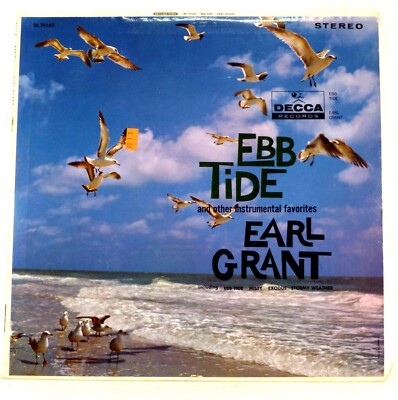 Ebb Tide & Other Instrumental Favorites Vinyl Record By Earl Grant Stereo Decca