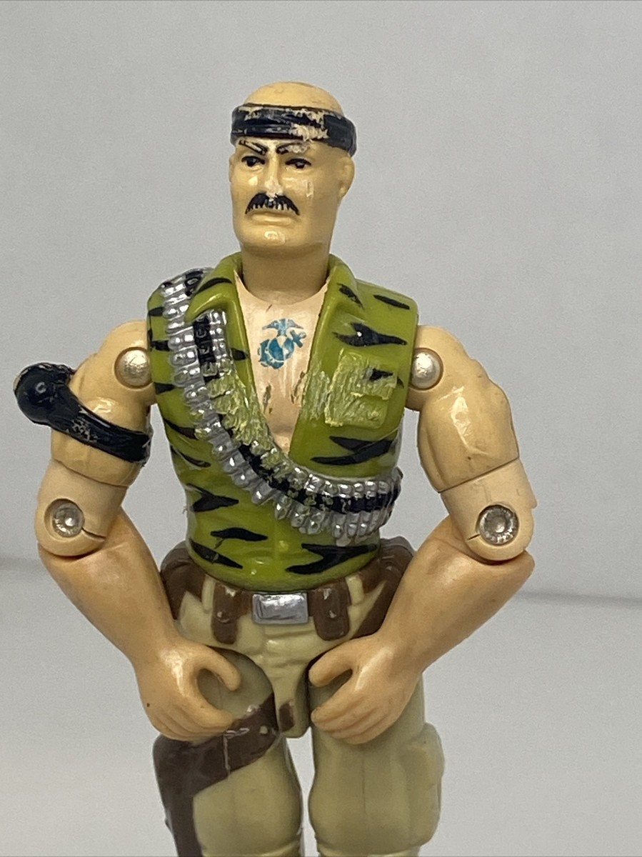 Vintage GI Joe Gung Ho Action Figure w/ Rocket Launcher ARAH 1992