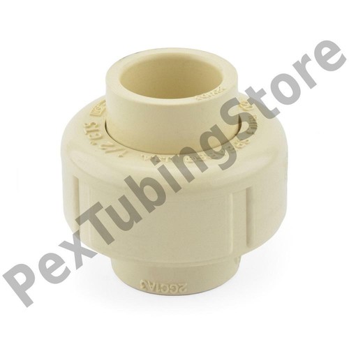 Unión CTS CPVC 1/2" con junta tórica EPDM (zócalo x zócalo) - Imagen 2 de 3