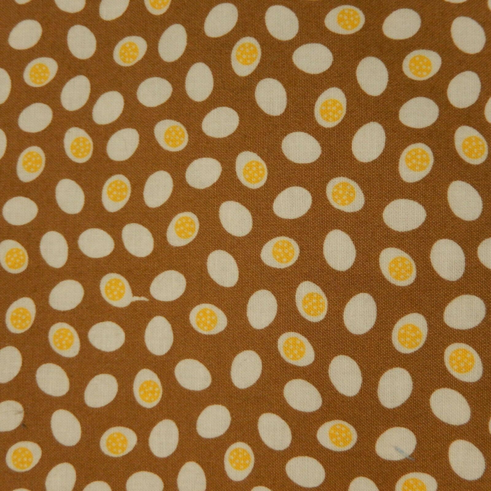 Moda Farm Fun Chocolate Egg Toss by Stacy Iest Hsu 20537 One Yard | eBay