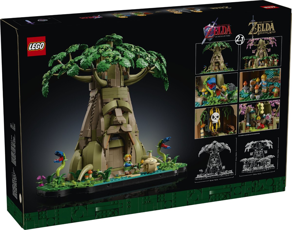PSL LEGO The Legend Of Zelda Great Deku Tree 2-in-1 Set from JAPAN