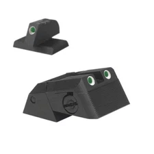 Kensight ® (DAS) 1911 Sights Defense Adjustable Rear Sight Set Tritium insert