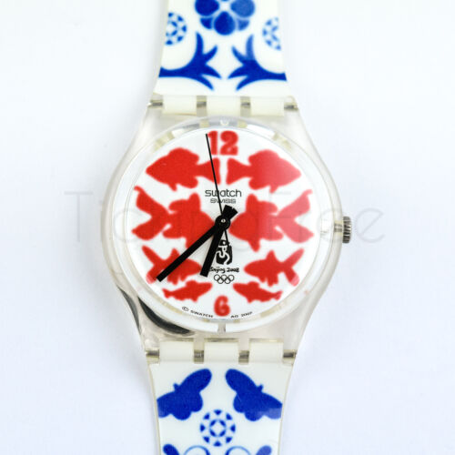 2008 Swatch Special - GE210 - All Fit - 2008 Olympic Special Beijing - New - Picture 1 of 2