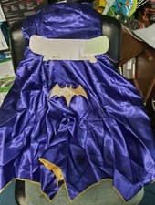 DC Super Heroes Girls, Batgirl Hooded Cape, Sizes 4-6 Youth NWT