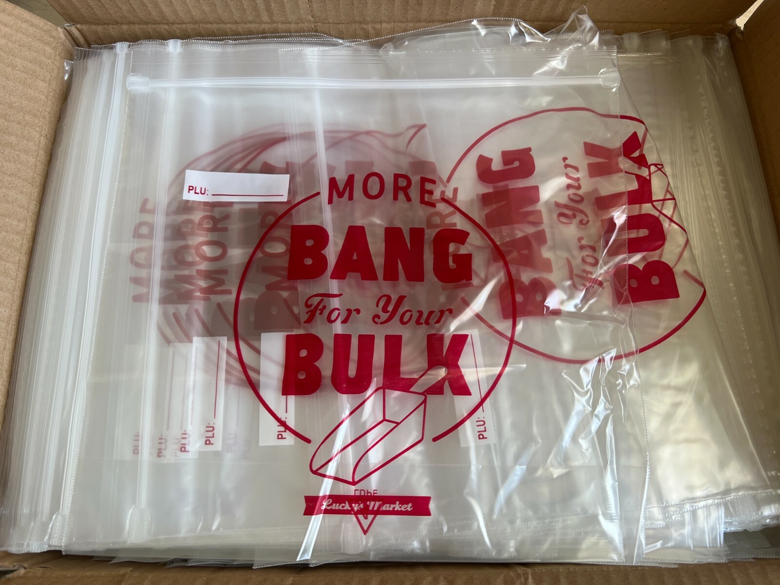 300x Unistar Plastics Press To Close Bag 9x8x3" 1.8mil 4.17lb Bulk Store Bags eBay