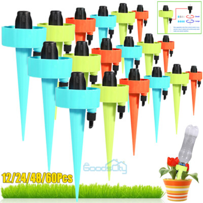 12-60PCs Self Watering Spikes, Adjustable Plant Watering Spikes new