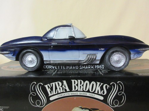 EZRA BROOKS 1962 CORVETTE MAKO SHARK EMPTY DECANTER 1979 EMPTY - Picture 4 of 12