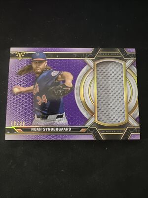 2021 Topps Triple Threads Jumbo Patch 2 Noah Syndergaard /36 Mets
