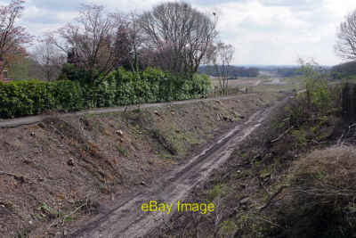 Foto 6x4 HS2 Werke, Burton Green bis 1969 die Berkswell Loop Eisenbahn p c2021