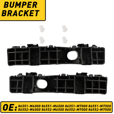 For 2019-2022 Kia Forte Front Bumper Retainer Support Bracket Left & Right 2pcs