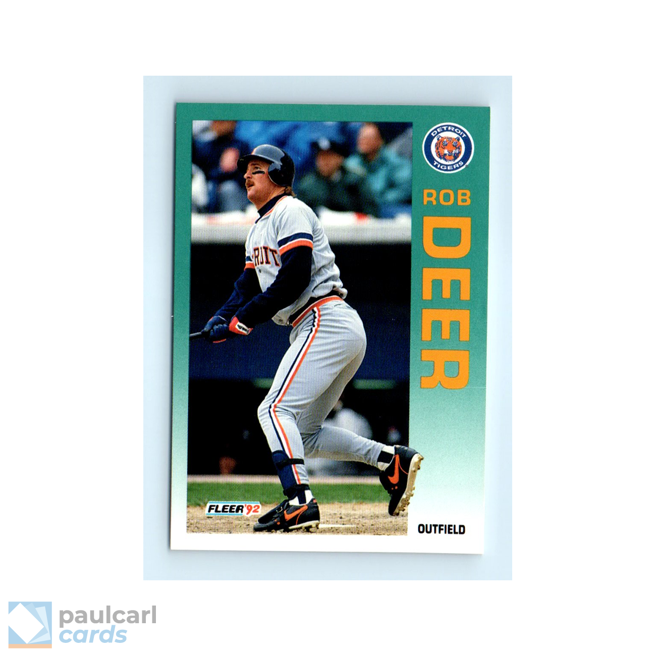 1992 Fleer #132 Rob Deer MLB Baseball Card | eBay